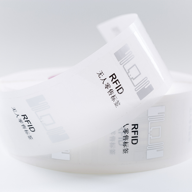 BoHang Disposable Heat Resistant UHF RFID Label Long Distance Unmaned Retail Label